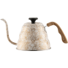 Hand-Boiled Coffee Pot-Milk/Tea Hot Water Pot with 8-Minute Boiling Time. Features: 0.35mm-thick body, 1L capacity, compatible with induction, ceramic